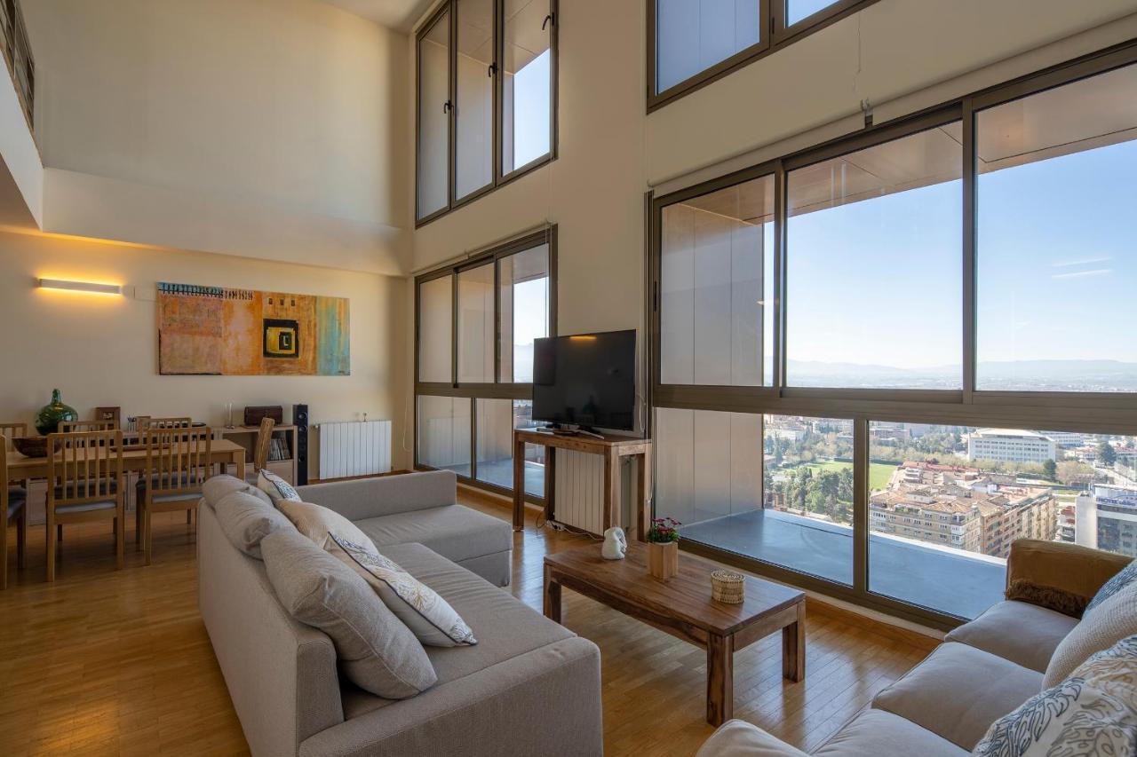 Atico Top Granada, Penthouse, 18-19Th Floor, City Centre, Views, Terrace, Free Parking Zewnętrze zdjęcie