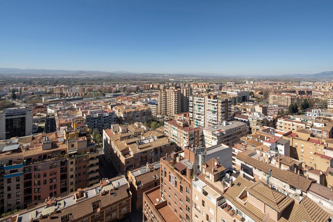 Atico Top Granada, Penthouse, 18-19Th Floor, City Centre, Views, Terrace, Free Parking Zewnętrze zdjęcie