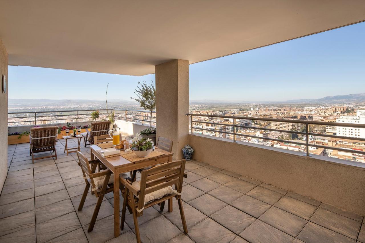 Atico Top Granada, Penthouse, 18-19Th Floor, City Centre, Views, Terrace, Free Parking Zewnętrze zdjęcie